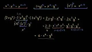 Pravidla pro násobení mocnin | Matematika | Khan Academy