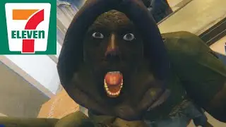 average night shift at 711...  (Hellmart)