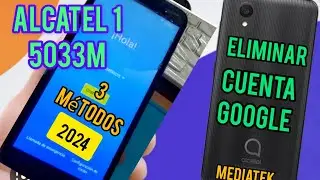 Cómo Eliminar Cuenta Google Alcatel 1 (Manual y con herramienta Gratis!!!)