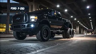 МОДИФИЦИРОВАННЫЙ ГРУЗОВИК FORD F-650 ЧЕРНЫЙ
