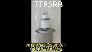 High Frequency Power Triode Tube 7t85rb Radio Oscillation Electron Tube 5kw rf heating tube