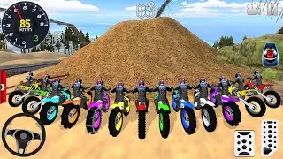 Impossible Dirt Motor Bikes Racing Game #1 - Extreme Driving Motocross Stunts - Android [Gameplay]