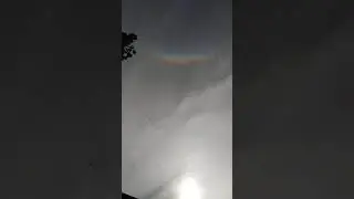 Chemtrails causes upside down rainbow in MI