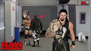 WWE 2K17 Custom Story - The Shield Unmasks Masked Man Raw 2017 ft. Lesnar, Goldberg - PART 27
