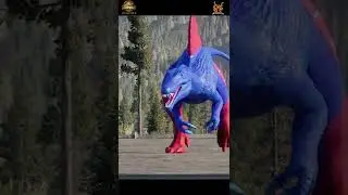 Superman Spinosaurus Animation