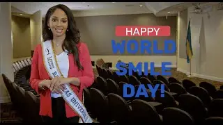 ANGEL CARTWRIGHT | MISS BAHAMAS UNIVERSE 2022 | SMILE TRAIN X WORLD SMILE DAY