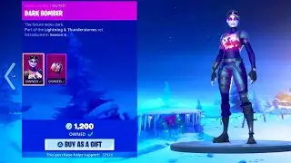 *NEW* DARK BOMBER SKIN&DARK BAG BACK BLING(Fortnite Battle Royale)