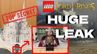 LEGO Minas Tirith is HERE! | Lord of the Rings Set Leak Reaction & Thoughts