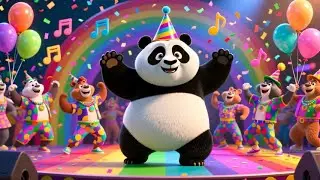 Dancing Panda Bear Nursery Rhyme