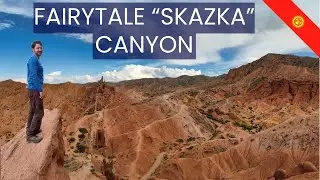 Exploring 🇰🇬 Kyrgyzstan's Fairytale Canyon: Complete Travel Guide + Drone Footage -6-