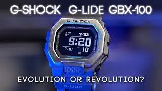 G-SHOCK G-LIDE GBX-100. Evolution or revolution of the G-Shock square?