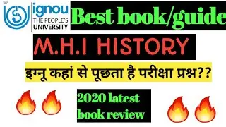 #IGNOU_BEST BOOK/ GUIDE FOR HISTORY!B.A /M.A/NEERAJ PUBLICATIONS BOOK REVIEW/NEW 2020/ LATEST