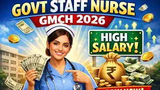 &bull; GMCH Staff Nurse 2026 🔥 Govt Nursing Job | Salary, Eligibility & Apply#trending 