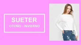 Sueter de moda  oto&ntilde;o invierno/Autumn winter fashion sweater