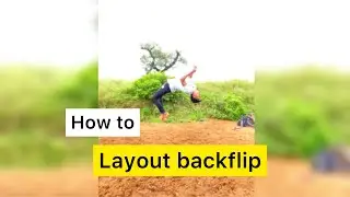 How to layout Backflip/backflip tutorial #shorts #hyperhookaashish #howtobackflip