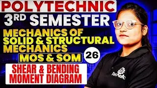 MOS / SOM For civil & Mechanical Engineering 3rd Semester | Polytechnic 3rd semester #astechnic