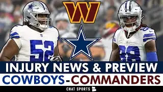 GREAT Cowboys Injury News Ft CeeDee Lamb & Tyler Booker + Cowboys vs Commanders Preview | NFL Week 7