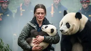 A Panda&rsquo;s Cry for Help | Realistic Wildlife Rescue (AI Cinematic)