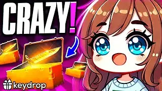 THIS ENDING TURNED INTO SOMETHING CRAZY!! (Keydrop Promo Code giveaways 2025)