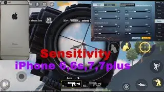 IPhone 6 & 6s No Recoil Sensitivity & Settings For Pubg 💥 | PUBG MOBILE