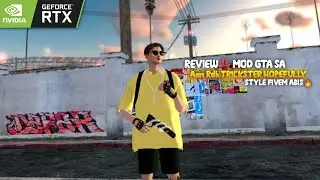 REVIEW MOD SKIN AAN RDH TRICKSTER HOPEFULLY + TAS RINGAN SUPPORT SAMP STYLE FIVEM ABIS 🔥