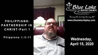 PHILIPPIANS: PARTNERSHIP IN CHRIST-Part 1