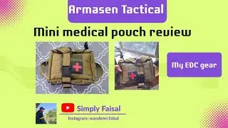 Stay Prepared: Armasen Tactical Mini Medical Pouch Review. #armasentactical #edc gear #tactical gear