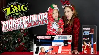 Zing Pump-Action Marshmallow Blaster & Zing Marshmallow Mini Blaster