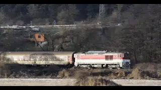 Ru&scaron;eň 757.014-6 na region&aacute;lnom r&yacute;chliku RR823 pri &Scaron;alkovej smer Margecany