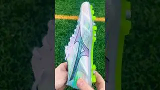 Mizuno Alpha Elite 2 AG in hand - stay tuned for the full review #soccercleats #footballboots