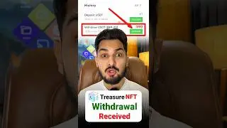 Treasure NFT Withdrawal Process ‼️😳 #shorts