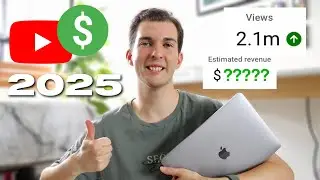 How much YouTube Paid me in 2025 as a small creator with 2.1M views 💰📊
