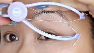 DIY Hair Threading At Home | TiTi's Corner