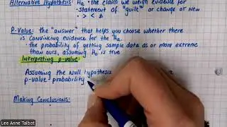 1/24 - The Practice of Statistics 6e - 9.1A Significance Tests - The Basics