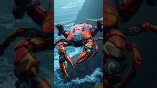 Helicopter Vs Scorpion Hybrid Fusion Transformation #hybrid #fusion #helicopter #scorpio #crab