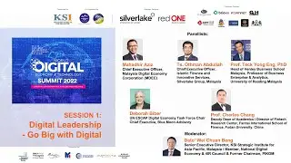 WDET 2022 &ndash; Session 1: Digital Leadership - Go Big with Digital: Shaping Digital Transformation