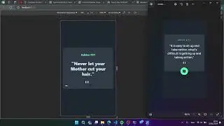 Advice generator app from frontendmentor using #vue and #tailwindcss  #coding