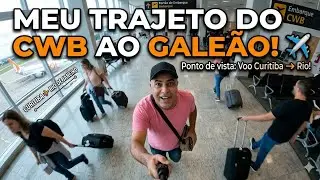 Viagem de ✈️ de Curitiba para o Rio de janeiro sem corte ✈️ 