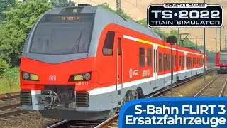 FLIRT in der S-Bahn | Ersatzzug im Köblitzer Bergland | TRAIN SIMULATOR 2022 | Stadler Rail – BR 428