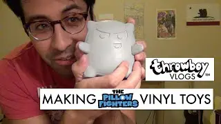 Throwboy Vlogs 032 | Making The Pillow Fighters Vinyl Toys