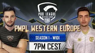 [RU] PMPL Западная Европа W1D1 | Сезон 1 | PUBG MOBILE Pro League 2021