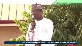Part 2 of the 2nd Annual Recitation of the Birth history of Prophet Muhammad SAW