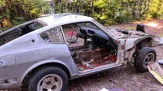 Stripping Down The 240z