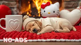 12 Hours Soft Calming Music for Dogs 🧠 Anxiety Control & Mood Support 🌈 No Ads