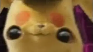 detective pikachu hit by rock