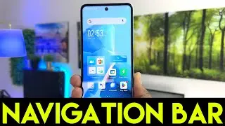 How to customize navigation bar in Infinix Hot 30