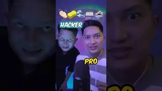Pro Vs Hacker #asmr #junoasmr #sleep