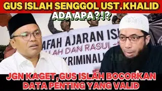 GUS ISLAH BAHRAWI SENGGOL USTADZ KHALIDBASALAMAH,Gus islah bahrawi terbaru | polemik nasab ba'alawi