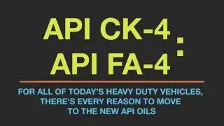 Reasons to Move to New API Oils
