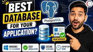 How to Download and Install PostgreSQL and PgAdmin in Windows 10/11 or windows server